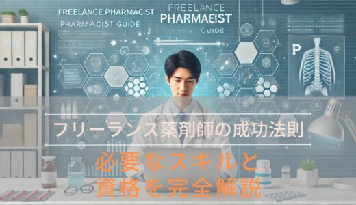 【2025年最新】フリーランス薬剤師として輝く！必要なスキルと資格徹底解説